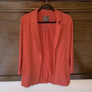 Dynamite open front blazer
